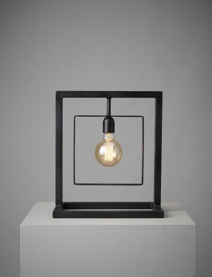 Lampe double rectangle